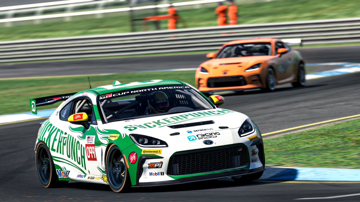 FTF_Racing's tweet photo. Philip Kraus (@KrausSimRacing) wins the @MRP_Prints Sandown 250!

Brandon Hawkin (@HawkinRacing) scores wins in the GR86 and Super 2 companion events! https://t.co/62hctDE3f5