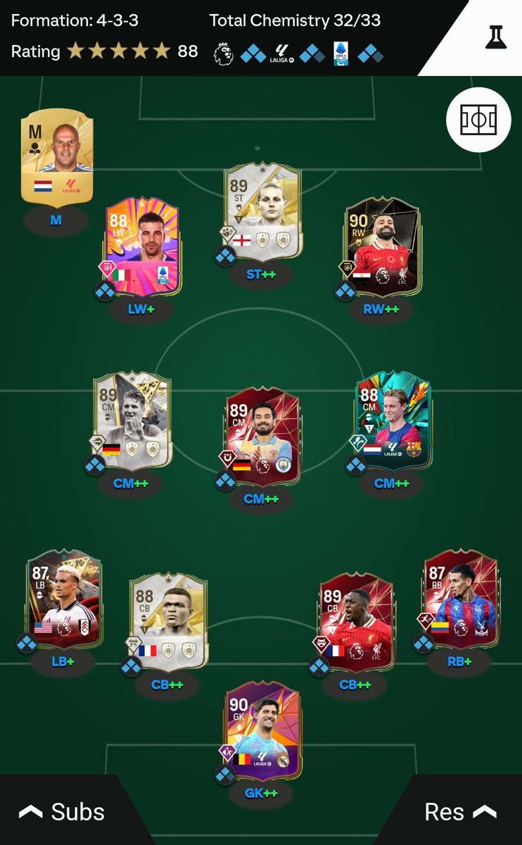 BleuSuit's tweet photo. @DonkTrading I'm in Div 1 Rivals and get 11 wins in fut champs every week but just can't get more than that. Who needs changing? https://t.co/xy6o4aevV3