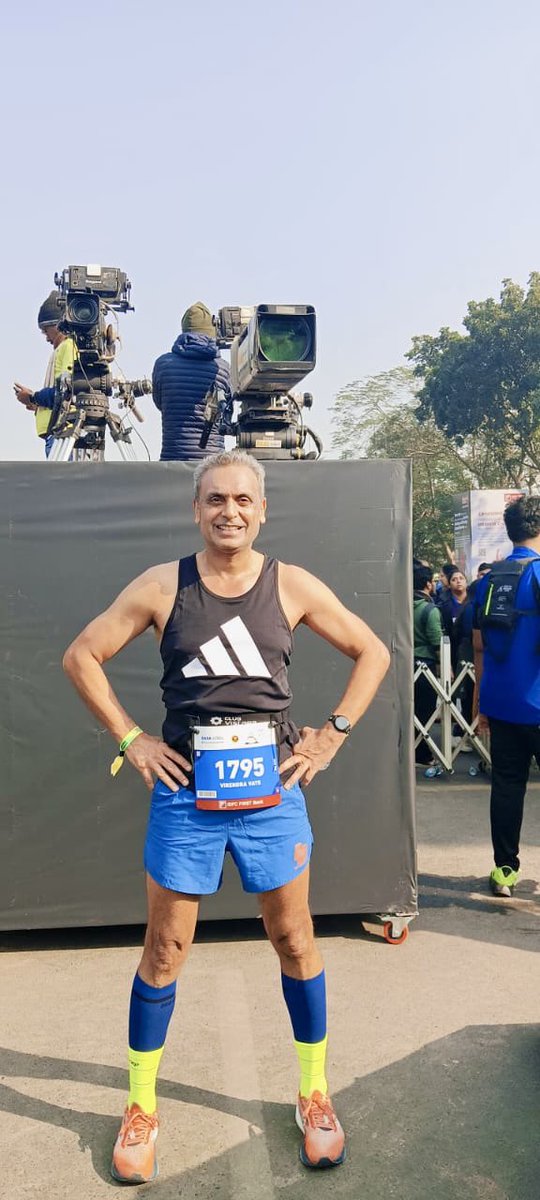 vatsvirendra1's tweet photo. O Kolkataโฆ.in the city of joy โฆ.for the joy of running โฆ.#TSK25 amazing weather โฆ.vibrant energy of sonar Kolkata and of course โฆ.a very well organised event by #procam โฆone stop short of Slam โฆ.over to Mumbai for TMM2025โฆ.#RWR
#procam https://t.co/fkXfGiduPb