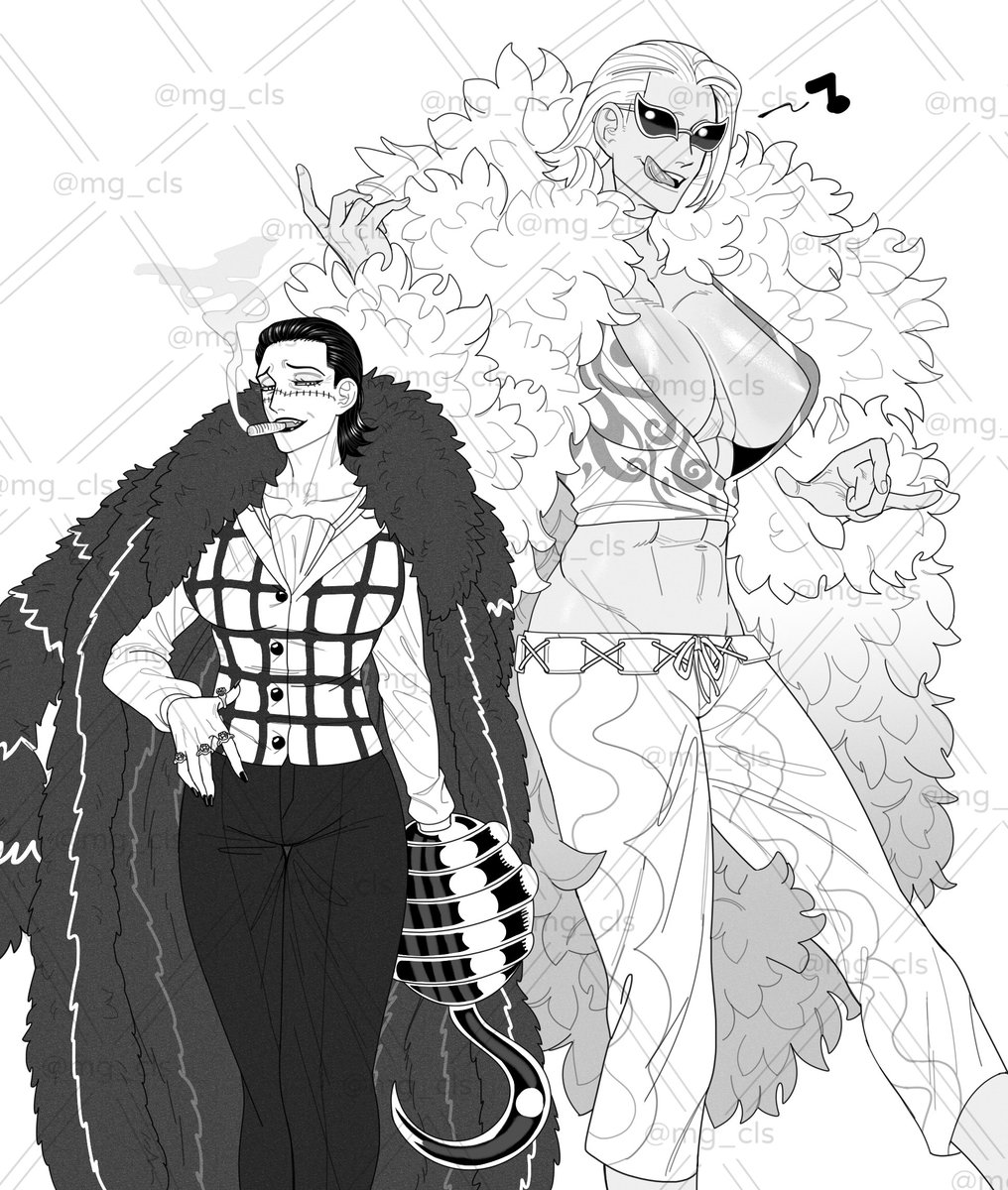 🥗偶尔就想画老女人