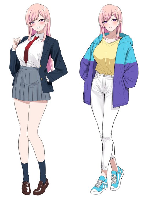 これは次のオリジナル同人のざっくりとしたキャラデ 