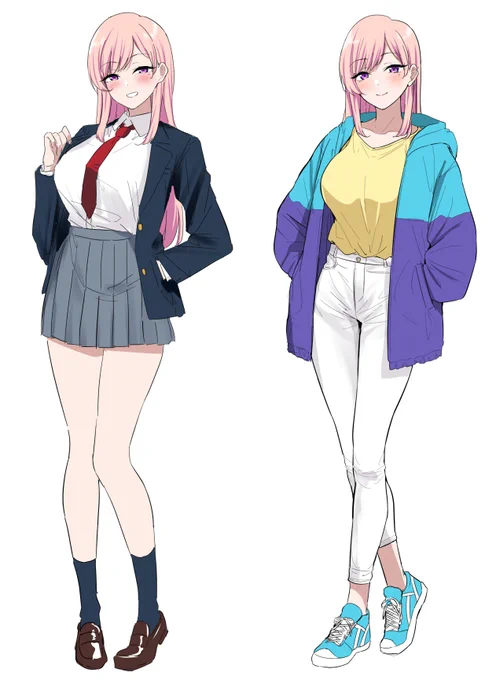 これは次のオリジナル同人のざっくりとしたキャラデ 