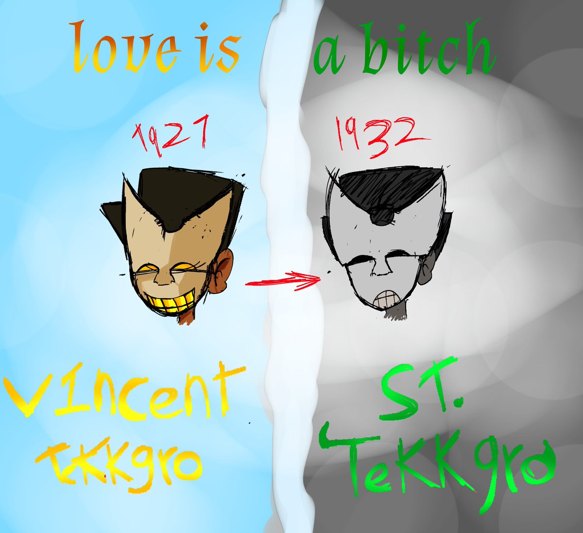 Yall don't know who he is yet but he's based off of the character St.Chroma 

#chromakopia #Tylerthecreator #1920s #1930s #1940s #1950s #1910s #OC