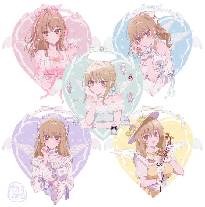 #今年も残りわずかなので今年描いたお気に入り絵を貼る1枚目のフレームグラフィックデザインはPanzooさんに手掛けていただきました! 