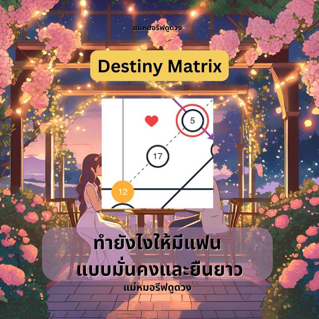 💒Date to Marry คบเพื่อแต่ง 💍🎂

ทำยังไงให้มีแฟนแบบมั่นคงและยืนยาว 💒👰‍♀️🤵🏻

วันนี้แม่หมอจะมาพาสอนดูว่า “ตอนจบของความรักคุณเป็นยังไง ทำยังไงให้ความรักยืนยาว คบจนแต่ง” โดยเป็นพื้นฐานจากศาสตร์  Destiny Matrix อีกแล้วว💗

หัวข้อนี้เป็นแนวทางการปฏิบัติในการเลือกและปฏิบัติตนเองนะ