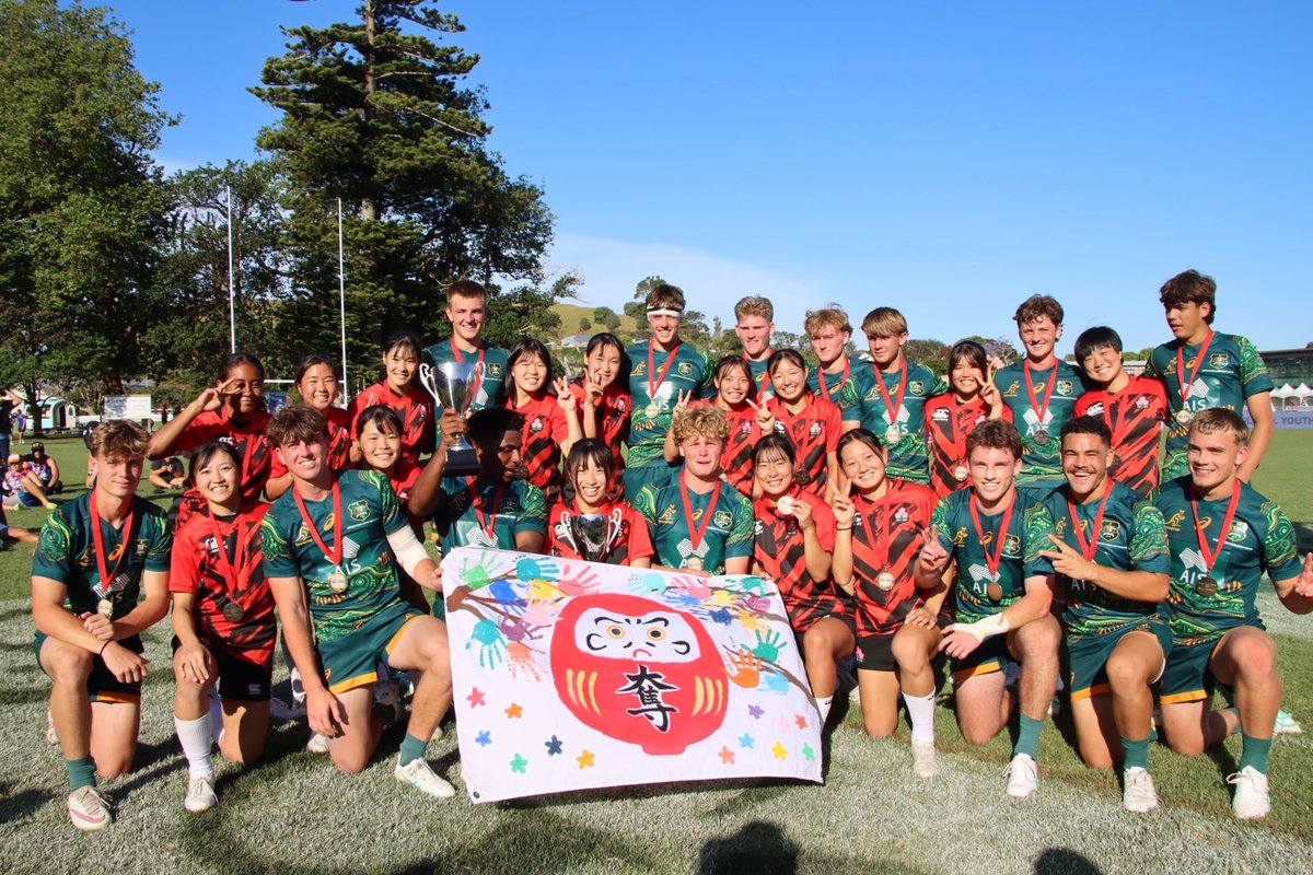 🌸U18 女子SDSニュージーランド遠征🌸

Global Youth Sevens 2024  
決勝 U18女子SDS　26-15　Australia  

昨年王者のオーストラリアを圧倒し、見事優勝を果たしました🥇🏆

大会ベストセブン選出（女子）
・木川海
・レイラニ・ナイヤガ
・大内田葉月  

大会MVP（女子） 
・大内田葉月
