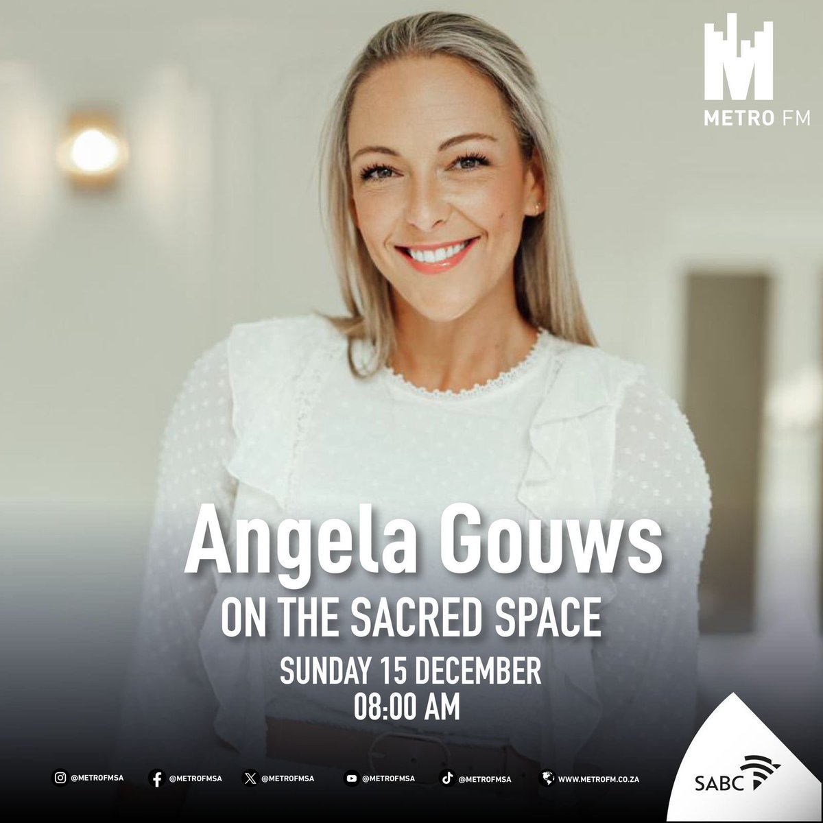 LifeWithThami's tweet photo. Our guest this morning on #TheSacredSpace https://t.co/3UJbHxsbcB
