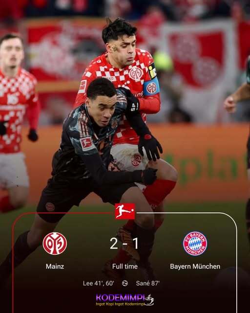 SarahSa66198282's tweet image. Bundesliga 🇩🇪 
Full Time : Mainz 2 - 1 Bayern Munchen

Hanya di sini Promonya Super Mewah 🥰 💖
Promo Member baru 100%-200% ♥️ Dan masih bnyk Promo menarik Lainya :)
⏭️𝗟𝗜𝗡𝗞 𝗔𝗟𝗧𝗘𝗥𝗡𝗔𝗧𝗜𝗙 : 👇👇👇 
kodemimpi4d.shop/register?r=r4f…

#semuaorang #prediksi #Bonuspromo #Bundesliga
