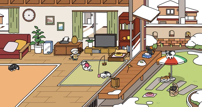 My Neko Atsume 1 &amp; 2