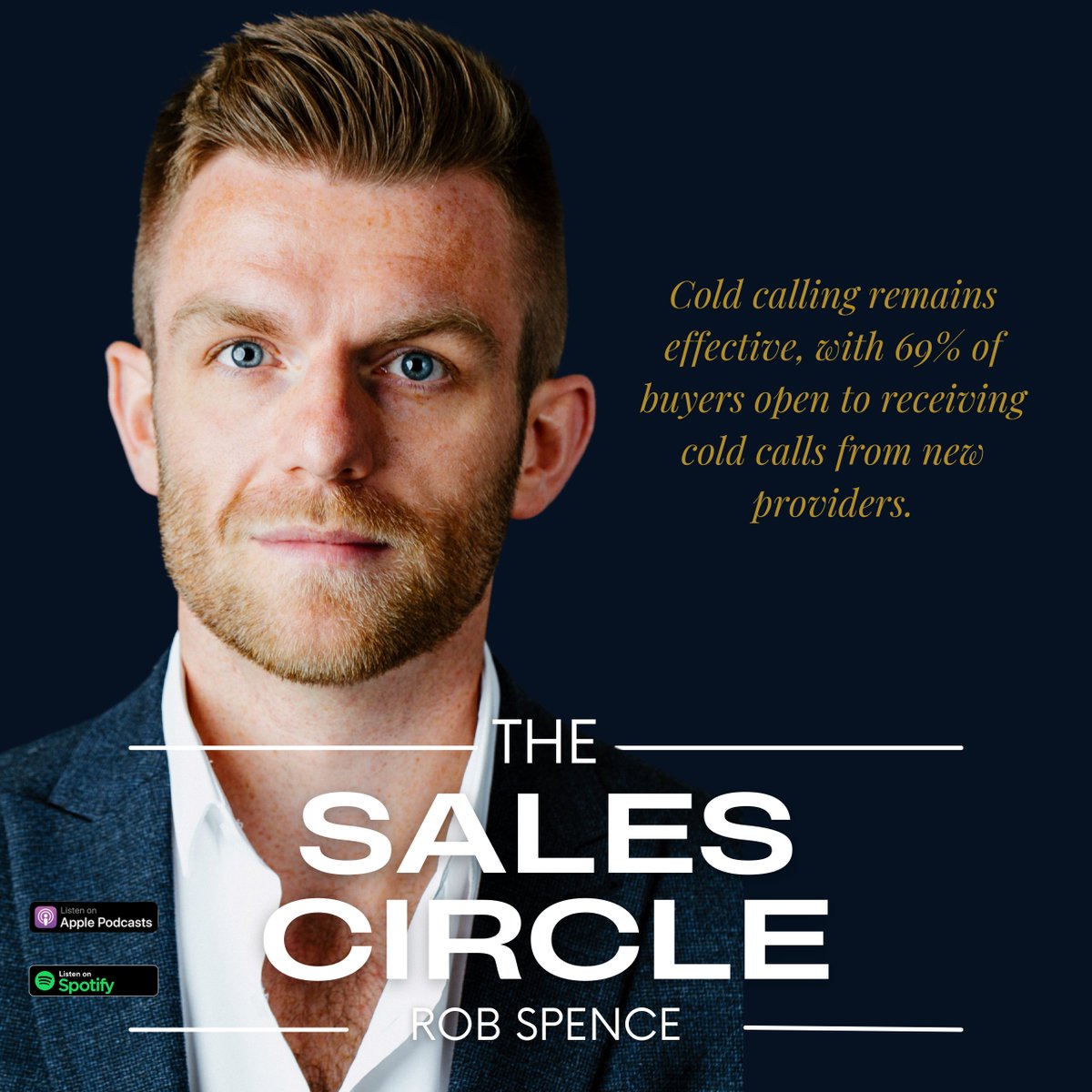 podsalescircle's tweet image. Cold calling still works! 69% of buyers are open to receiving cold calls from new providers. Don’t be afraid to pick up the phone! 📞 

#ColdCallingWorks #SalesStrategies #SalesTips