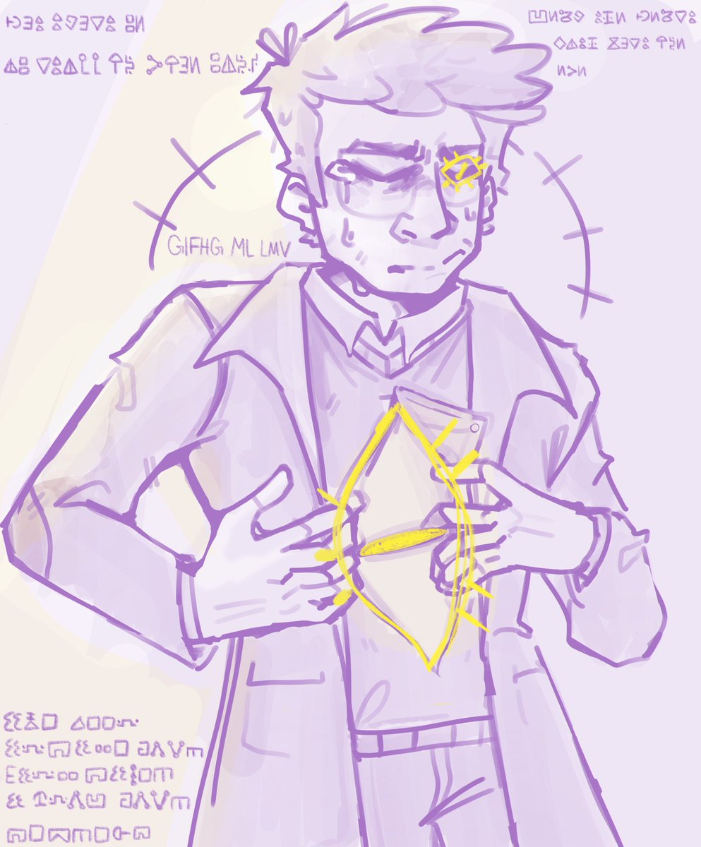 Kyosis_P's tweet photo. Drawing >>>studying for my final
#GravityFalls #gravityfallsfanart #fordpines https://t.co/KRfSIED1jM