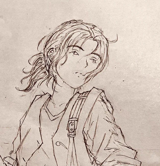 絵の練習
紙にペン描きした絵をなかなか超えられない 
