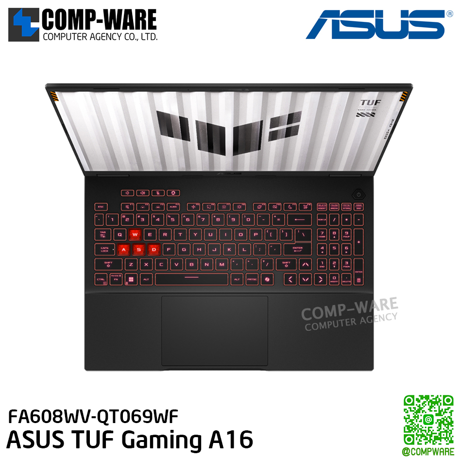 compware's tweet image. ASUS TUF Gaming A16 / 16-inch / AMD Ryzen AI 9 HX 370 / NVIDIA GeForce RTX™ 4060 Laptop GPU / 8GB*2 LPDDR5X 7500 on board / 1TB PCIe 4.0 NVMe M.2 SSD/Windows 11 Home
---
☛ Line : @compware
☛ E-mail : contact@compware-agency.com
☛ TEL: 081-875-2497
#compware #compwarecomputer