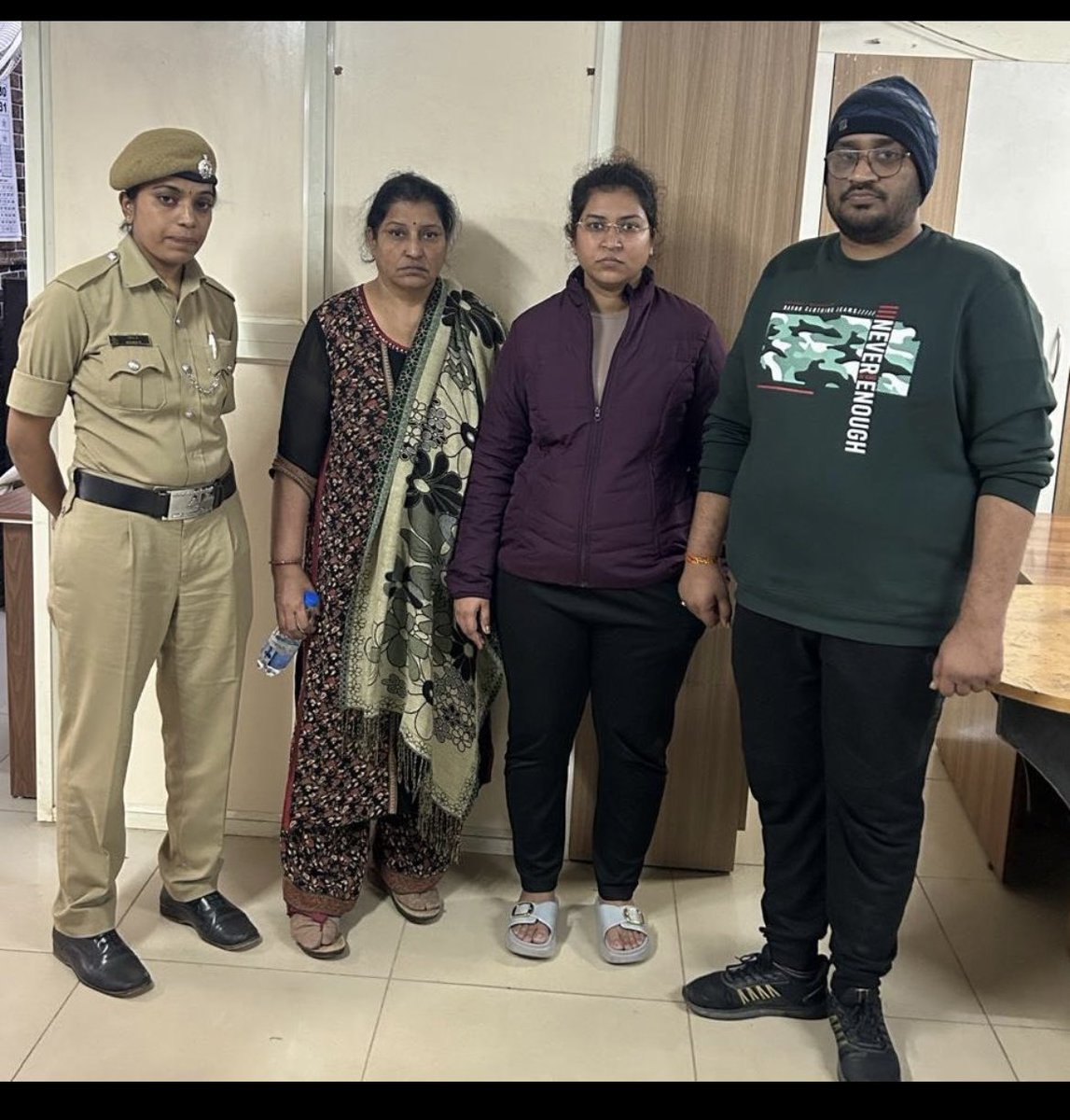 Deepak41877454's tweet photo. Atul’s wife and her mother and brother finally arrested https://t.co/lX4qGnJ6vv
