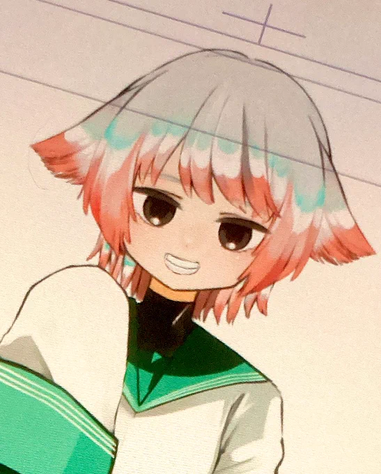 歯が生えましたいの口ができる 