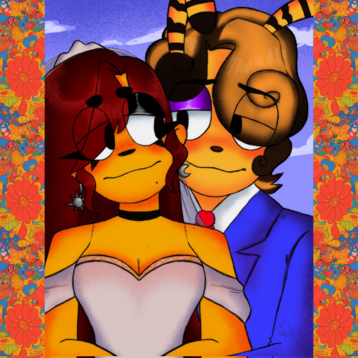 toltecatl_flojo's tweet photo. VIVA LOS NOVIOS!!!
Yaddi sante x michael Mendez Abeille
@EdleanorDraws
#OC de #WelcomeHome
#welcomehomefanart #welcomehomepuppetshow
#Marionetta #draw #drawl #art #digitalart #digitalpainting #digitaldrawing https://t.co/V1iZOxqnvk