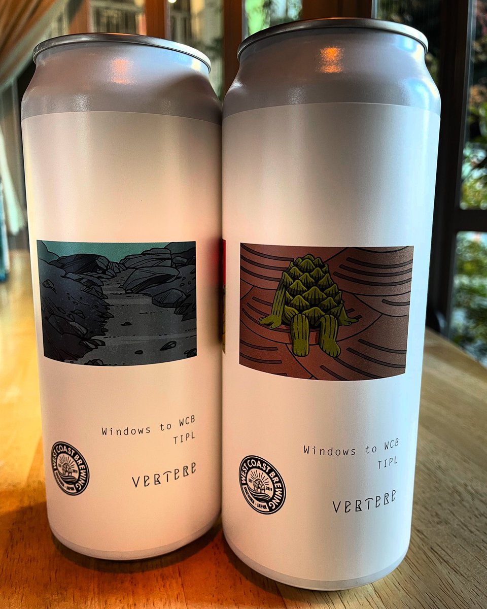 arakarabaru's tweet photo. #VERTERE と #WestCoastBrewing の
コラボビール入ってます💪
(VERTEREサイド)

ひんやりしてますが、天気よし！
早い時間からお待ちしてます❤️‍🔥 https://t.co/9cnCUlcdBF