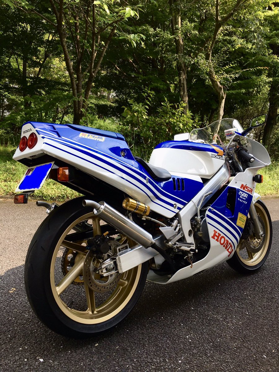 vr4618mc's tweet photo. 88NSR SP   TERRA BLUE 換装仕様

#88NSR 
#MAGTEK https://t.co/1tEo5KzpqB