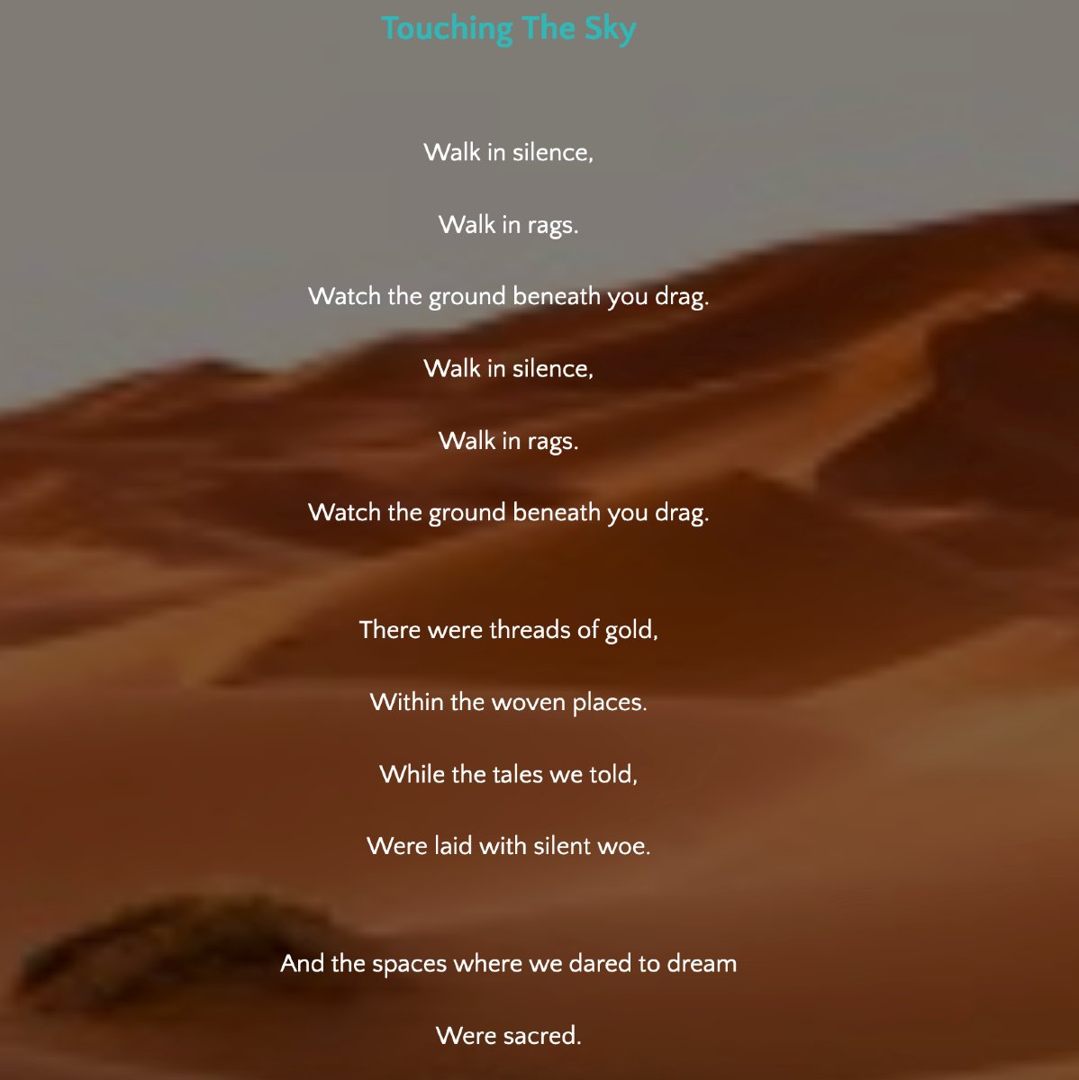 _Jane_Thomas's tweet photo. Here are some of the song lyrics for my song, 'Touching The Sky'.

Check out my website for more examples of my lyrics and poems!

#Lyrics #SingerSongwriter #OriginalMusic #Folk #Pop #NeoMellow #FemaleSinger https://t.co/jGYuIVFkf7
