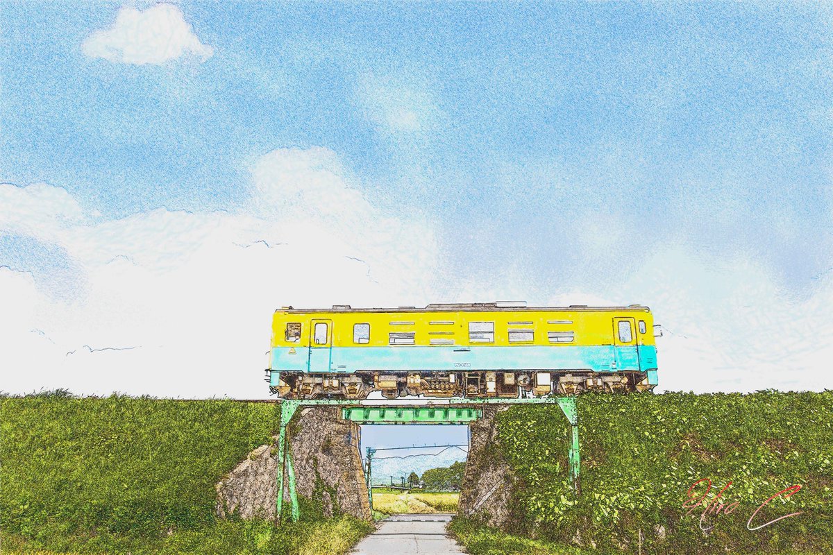 HiroC78983950's tweet image. Train ( Yuri-Honjou)
#photoshop
#computersimulation
#computerart
#digitalart
#digitalartartist
#computerarts
#digitalartwork
#artwork
#artoftheday
#digitalartworks
#conceptualart