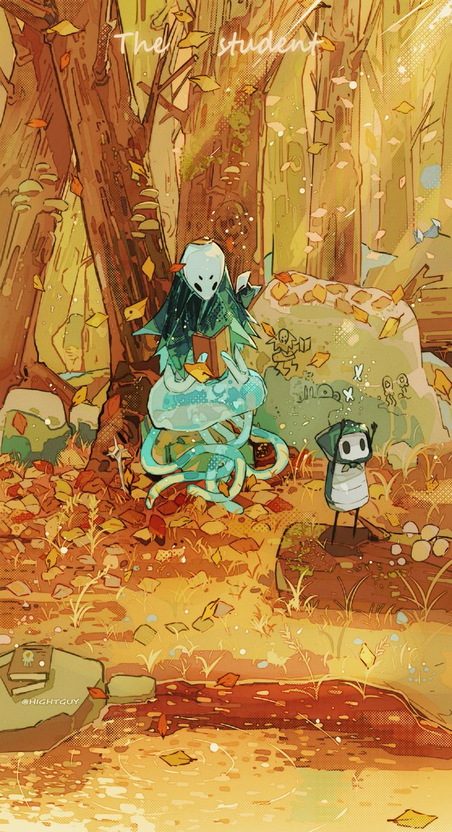hightguy_'s tweet photo. The student
#hollowknightfanart 
#hollowknight https://t.co/vwErUPOI6p