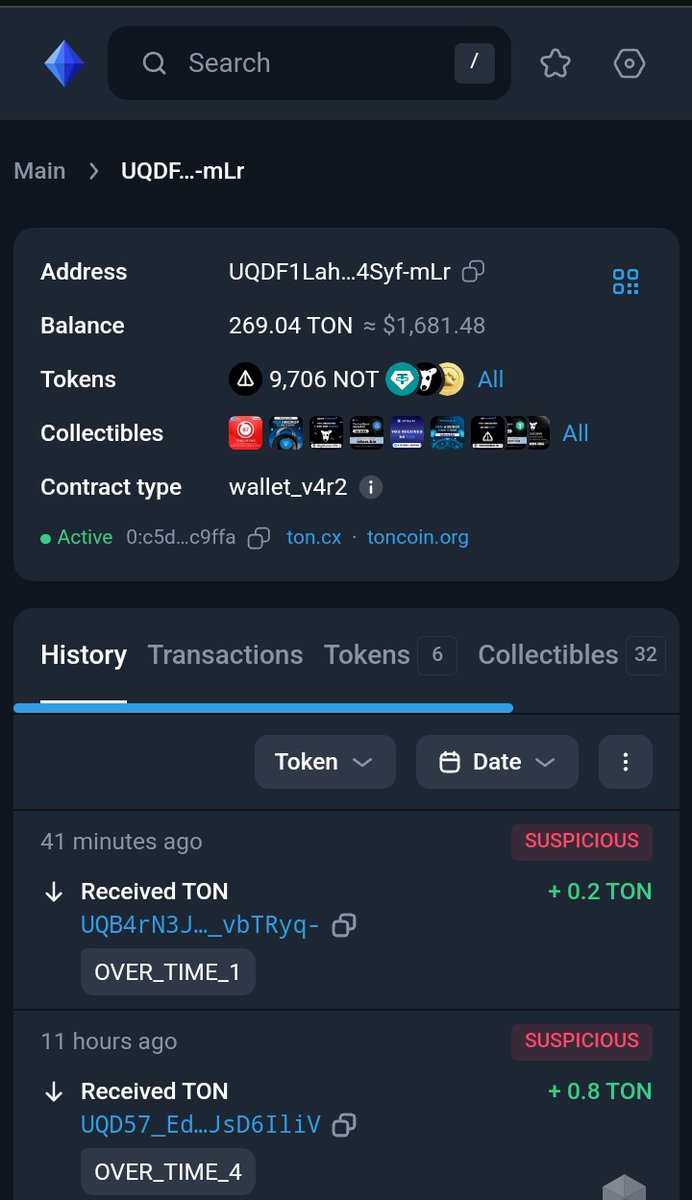 crypt117ra48624's tweet photo. Accounts receiving prize money 14 Dec.
Suddenly replaced.
Buy more boosters for points, says TPIB๐ช
Of course I'm too stupid to buy more.
I'll buy BTC ๐คท
Just a sign that a prize ranker paid Ton.
Strange that there's no sign of payment address.
Scam?!!!๐ค
#Tpib
@TPIBToken https://t.co/tIYFORn8Ep
