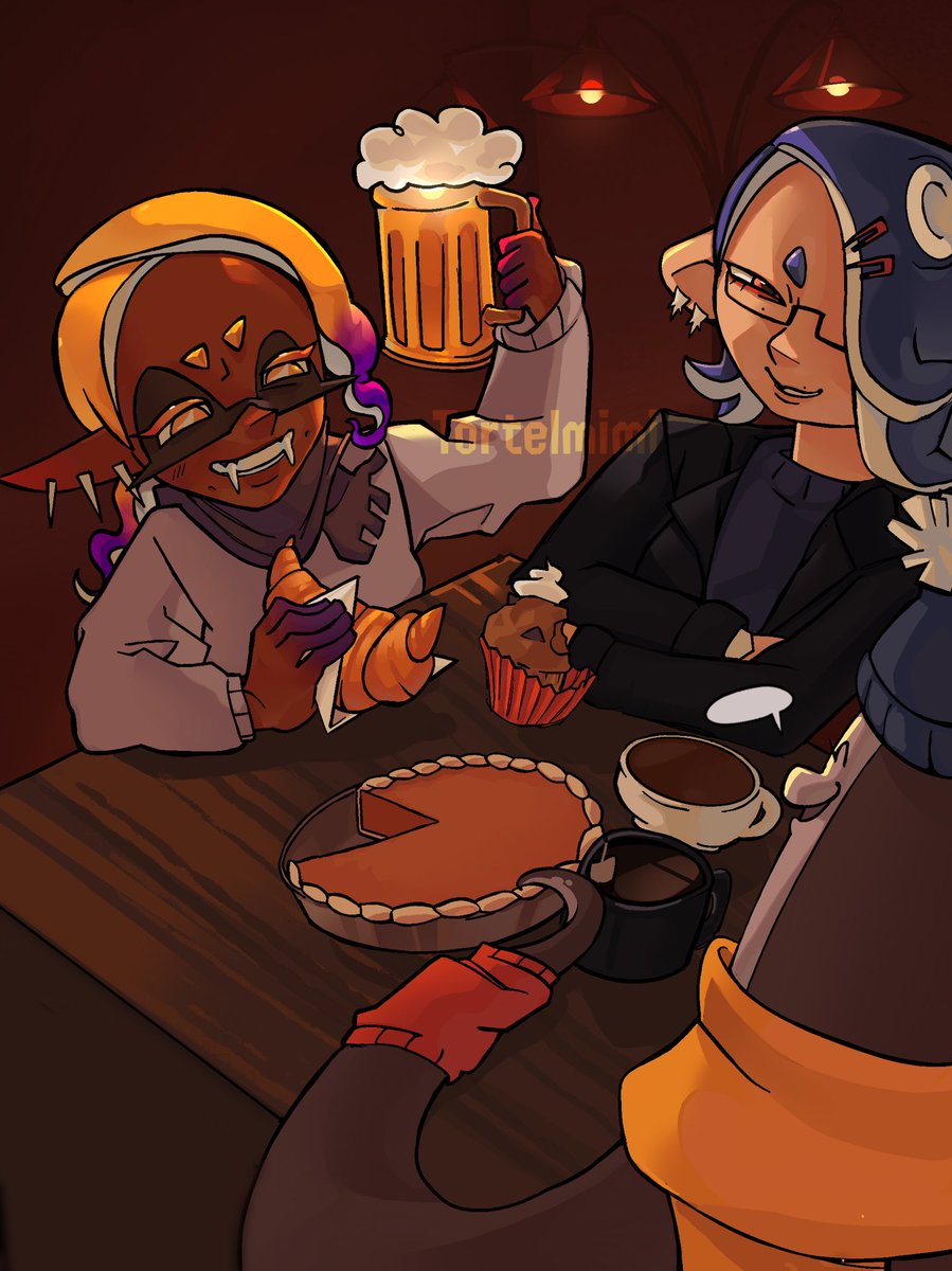tortelmimi's tweet image. Deep cut hangout thingy #Splatoon3