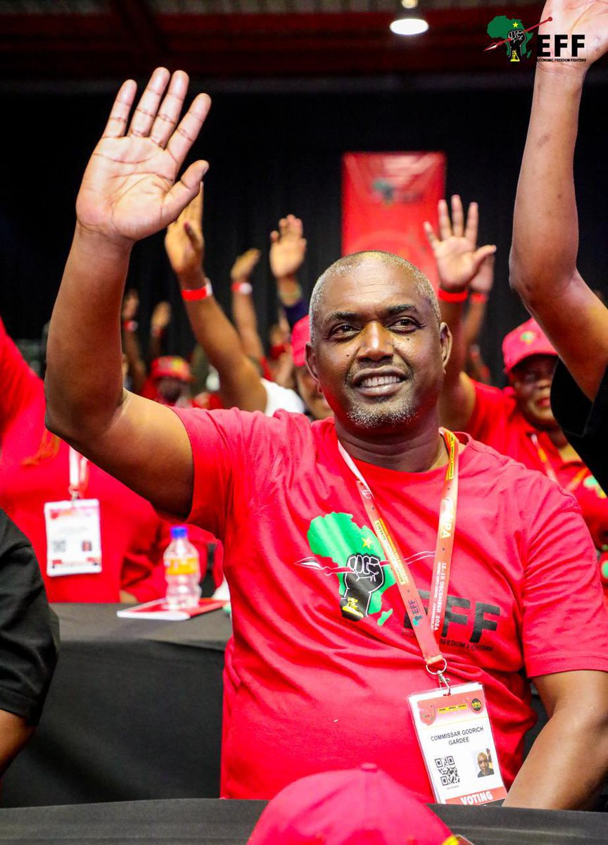When His Term As General Secretary Of The EFF Ended Previously, The Newly EFF Elected Deputy President Godrich Gardee Indicated  That He Is Too Old To Be In EFF Leadership And Should Pave The Way For The Young Ones,....Did He Grow Younger Now?