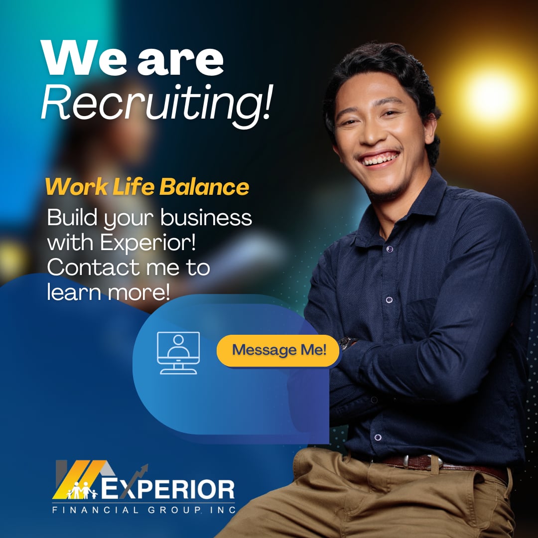 Achieve your potential with Experior! 📈 Uncover why Experior is the most rapidly growing MGA/IMO in North America! 🚀 ⭐

Let's talk 
👇👇
arugjee.experiorfinancial.com

#usa #canada #puertorico #Hawaii