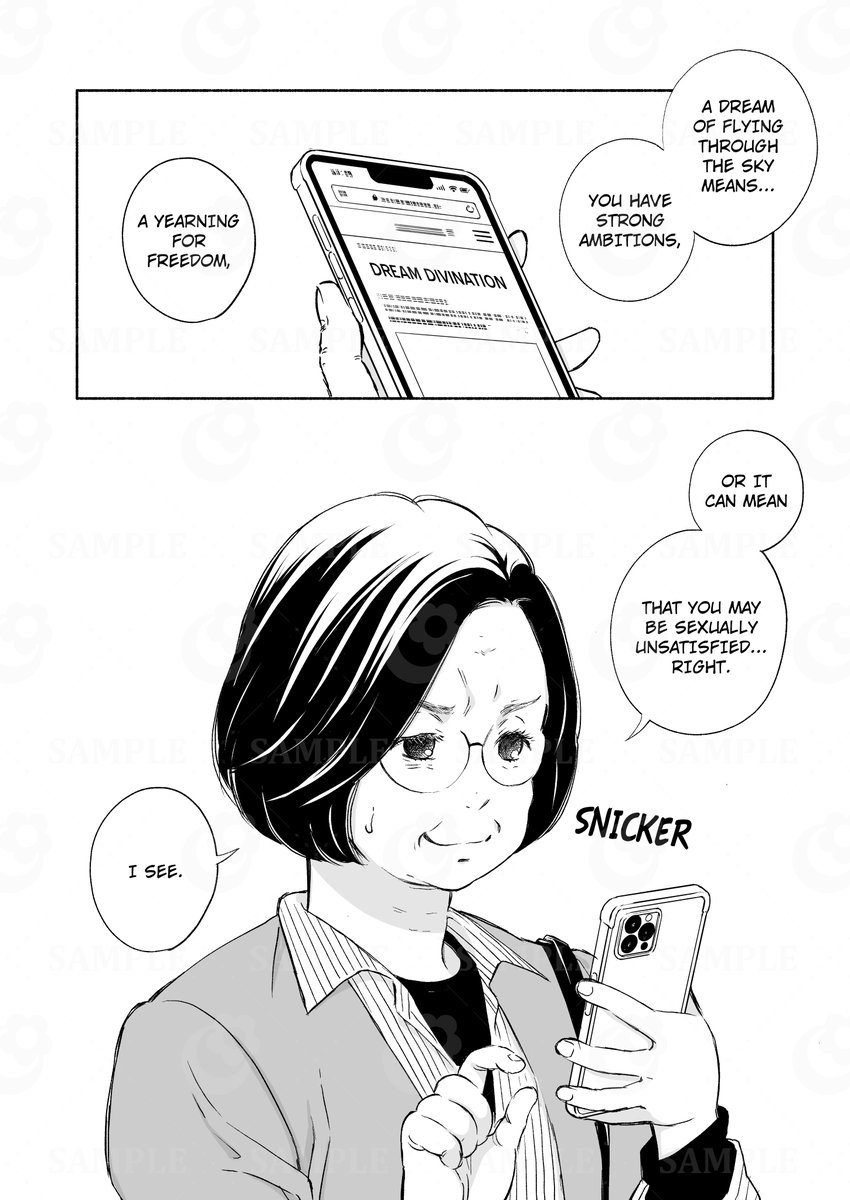 akicocotto's tweet photo. [SAMPLE 1/2]
Story: Renon Kusunoki comes to the realization she is a lesbian just before her 60th birthday.  
She thinks “It’s not yet too late” and sets out to find a partner when something happens... 

#singlewoman #singlesenior #lesbian #LBGT #LGBTQ+  #yuri? #manga https://t.co/NALG8hHocm