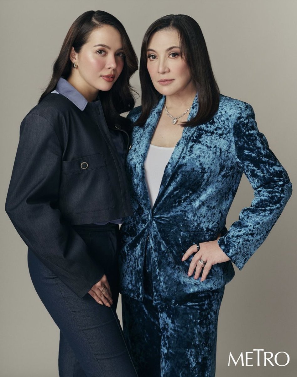 OFCJuliaMSquad's tweet photo. Prime Actress Julia Montes with The Megastar Ms. Sharon Cuneta

#JuliaMontes
#SavingGraceOnPrime https://t.co/90uuJbcAno