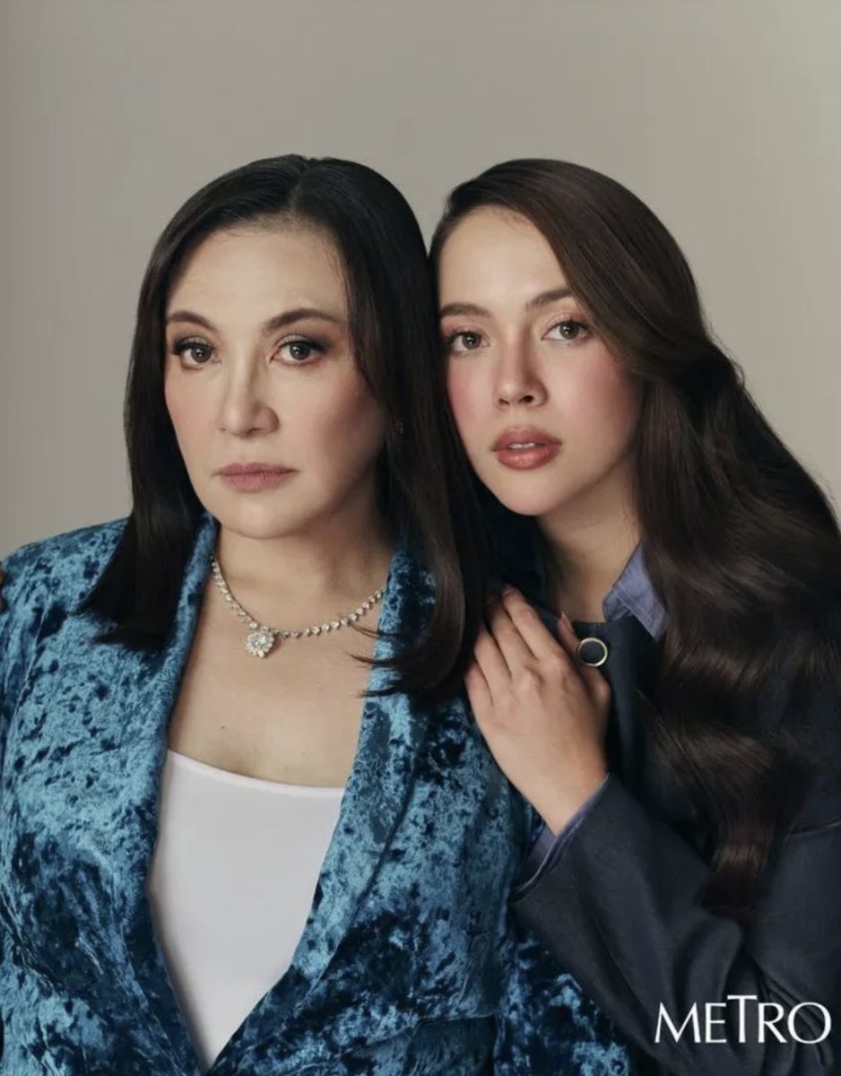 OFCJuliaMSquad's tweet photo. Prime Actress Julia Montes with The Megastar Ms. Sharon Cuneta

#JuliaMontes
#SavingGraceOnPrime https://t.co/90uuJbcAno