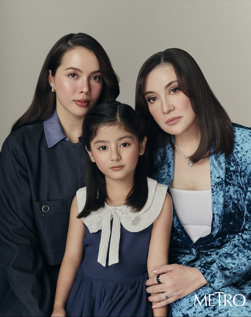 OFCJuliaMSquad's tweet photo. Prime Actress Julia Montes with Megastar Ms. Sharon Cuneta and Zia Grace

#JuliaMontes
#SavingGraceOnPrime https://t.co/pdJ5sVj5Gp