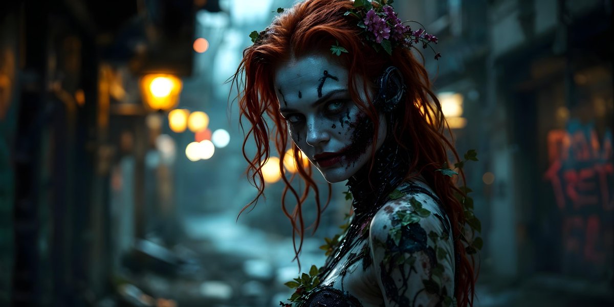 Stylez_Morales's tweet image. Harley and Poison Ivy... BFF&apos;s 

Made the originals in @freepik #mystic 2.5 then used @Viduforhuman #referenceimage #multientity #charRef then used @krea_ai to upscale and upped the frame rate to 60 fps... 

#HarleyQuinn #poisonivy #DCFanverse #thejokerandthebat #freepik #vidu…