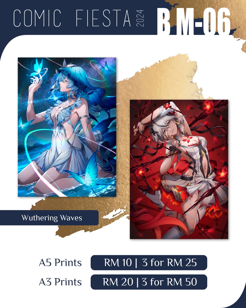 【Comic Fiesta 2024 】@ KLCC Convention Center
⏱️21-22 December 2024
🚩HALL 7 - B-M06  Kiyo 木又
大家好！今年的catalog解禁! 各位下周见💖
Konichiwa! Here presented the catalog for this year! Hope to see u guys soon 💖
#comicfiesta2024  #cf20245