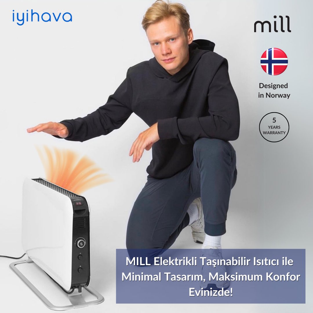 iyihavacom's tweet image. Kutupların Isıtıcısı MILL! 🥶🔥

MILL Elektrikli Kalorifer sadece 5,5 kg ve 20 metrekareyi ısıtır!

%30 enerji tasarruflu, mobil uygulamalı.
Telefondan açıp programlayabilirsiniz, enerji tüketimini anlık görüntüleyebilirsiniz.

iyihava.com/isiticilar

#radyatör #klima #ısıtıcı