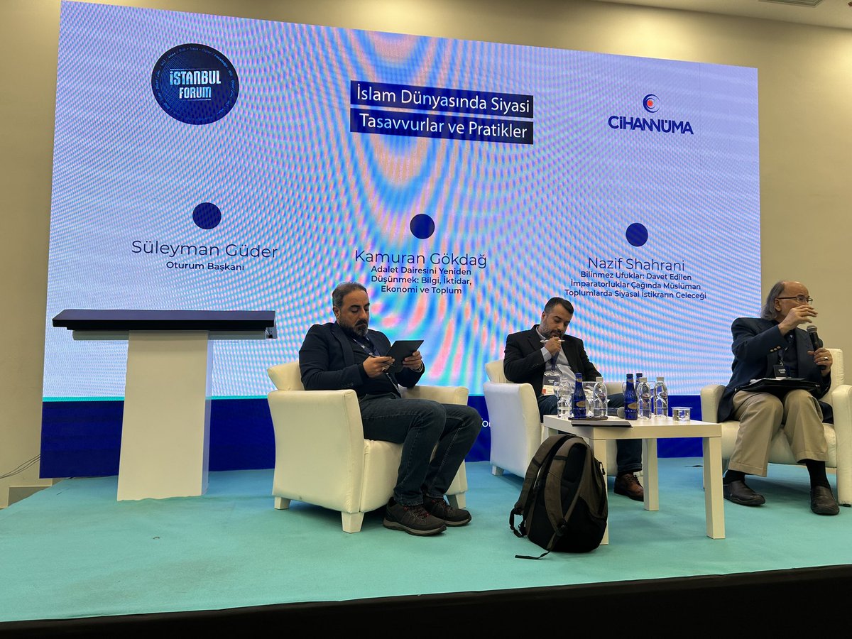 asaricanli's tweet photo. Yeni güne bismillah
İstanbul forum 3. gününde devam ediyor 
#istanbulforum @Cihannumader https://t.co/2tcfbnsvhq