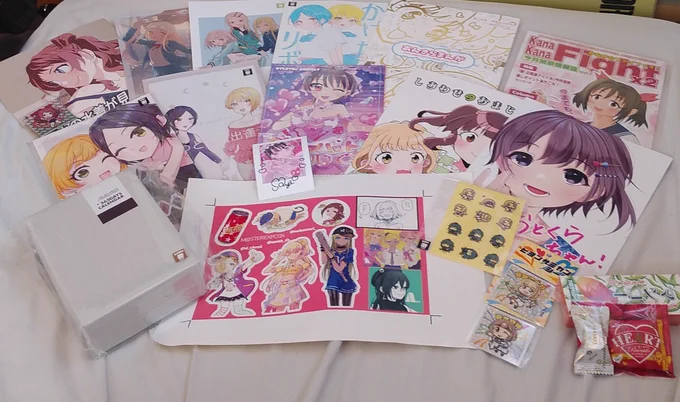 このタイミングで昨日の戦利品を(何故なら爆発的な昼寝をかました為) 