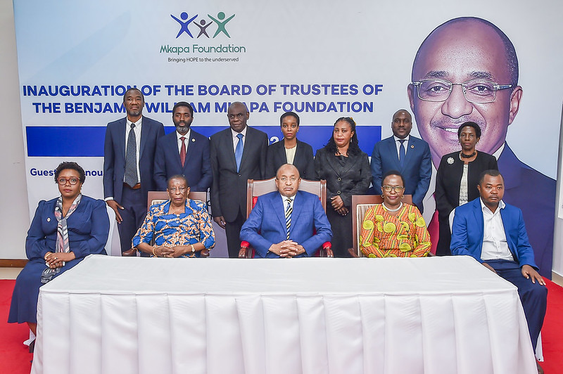 SenkoroDr's tweet photo. Y'day, we witnessed the formal inauguration of the Board of Trustees of @MkapaFoundation graced by our Settlor, HE.Dr.Hussein A.Mwinyi,President of Zanzibar and Chairman of Revolutionary Council. 
As a Board Secretary, I continue appreciating the firm pillar of a good governance framework that has been deliberately built &cemented since inception of this institution in 2006.The Board has been instrumental on top-level decision making, ensured accountability & transparency, & moreover strengthened stakeholders' trust in all our work. The Board succesion plan has been smoothly executed.
Thanks 2 the outgoing Board members under the Chair- Dr. Adeline Kimambo, for their immense support that registered historical milestones of BMF. I heartily welcome the newly appointed  Board of Trustees under the Chairperson- Hon. @Amb_Mulamula . We are eager to achieve institutional goals that impact many lives in Tanzania and beyond.

@SteveKisakye @amour_maryam @wizara_afyatz @mohznz1 @IrlEmbTanzania @USAIDTanzania @GlobalFund @TheCitizenTz