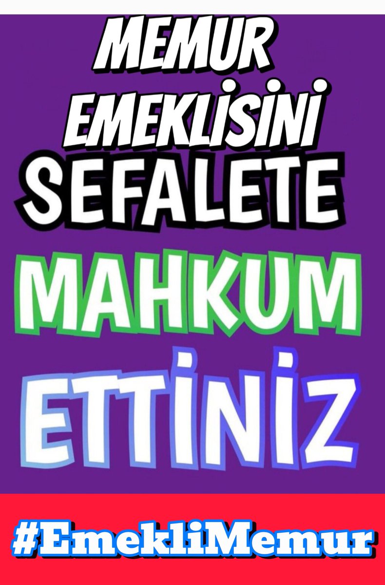 EmekliMemur3422's tweet photo. Fazlasında gözümüz zaten yok, sadece hakkımız olanı istiyoruz. 

Memura verilen kadar #SeyyanenZam biz #EmekliMemur a da kanun gereği verilmelidir. 

@memetsimsek @yilmaztunc @Akparti
#MemurEmeklisineAdalet https://t.co/T1TINVCv99