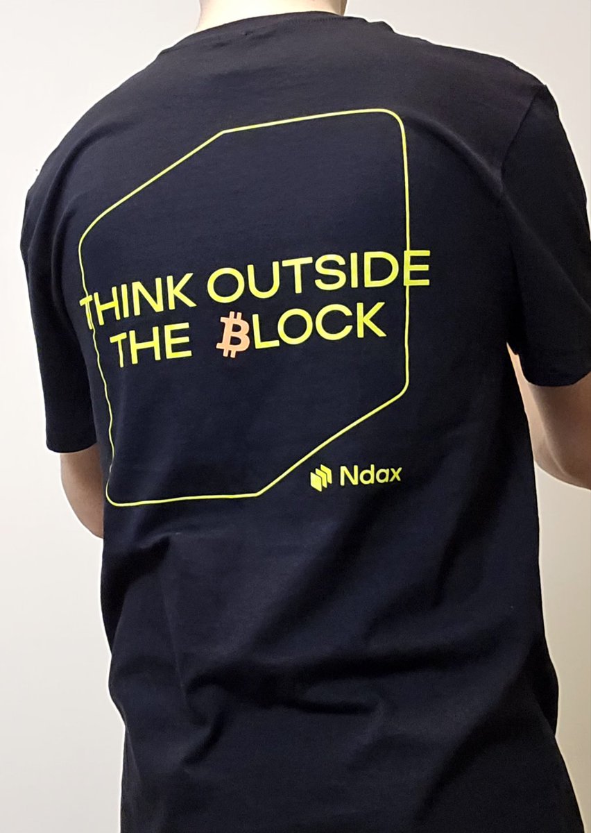 tobrightfuture's tweet photo. Thank you @ndaxio for the new swag!! And thank you for being the best crypto exchange in Canada!
I will wear it proudly ๐
#NDAX #BTC #THINKOUTSIDETHEBLOCK #JASMY https://t.co/OvxmTu727H