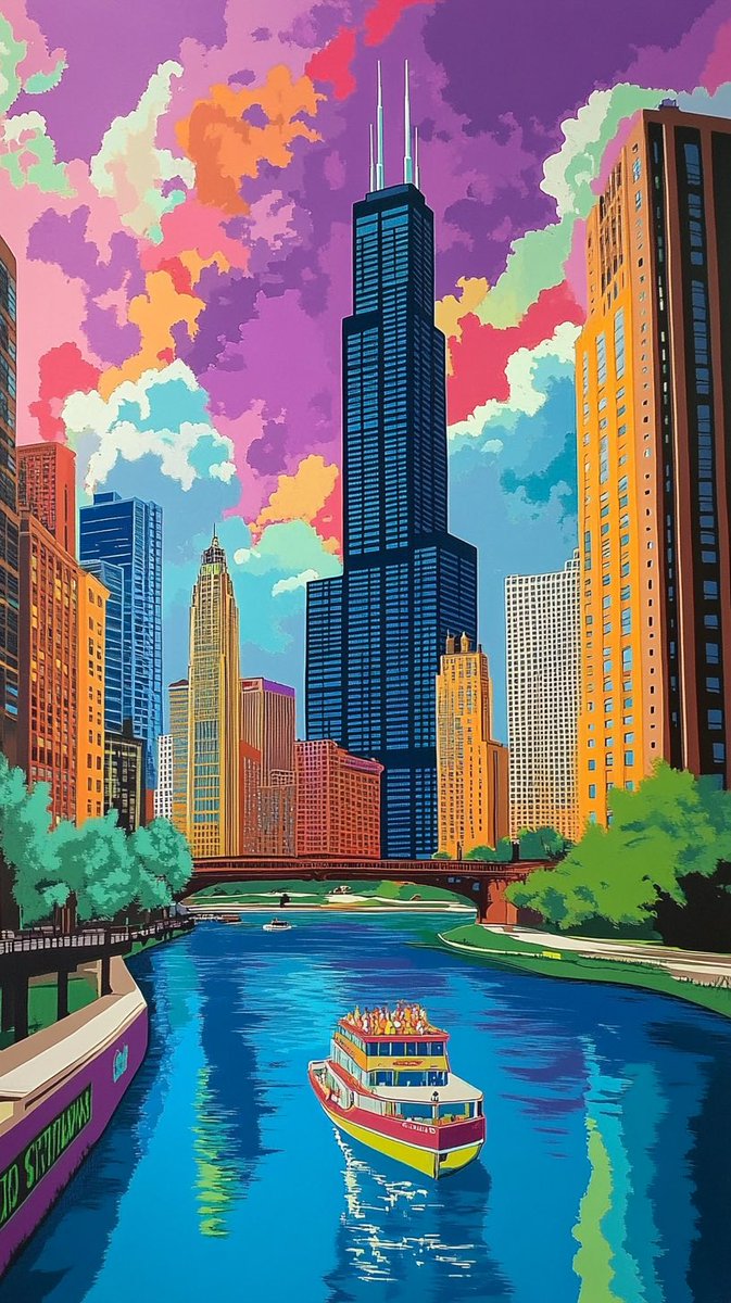 1AM_Observer's tweet photo. The Windy City. https://t.co/bjhNuoxtns