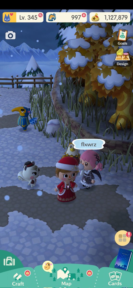 ZeldaGret's tweet photo. @acflxwrz I didn't get the screen shot but I got Marshal's sticker from you and some cute ornaments! He's totes adorbs! #PocketCampComplete https://t.co/g32ZE1ngC6