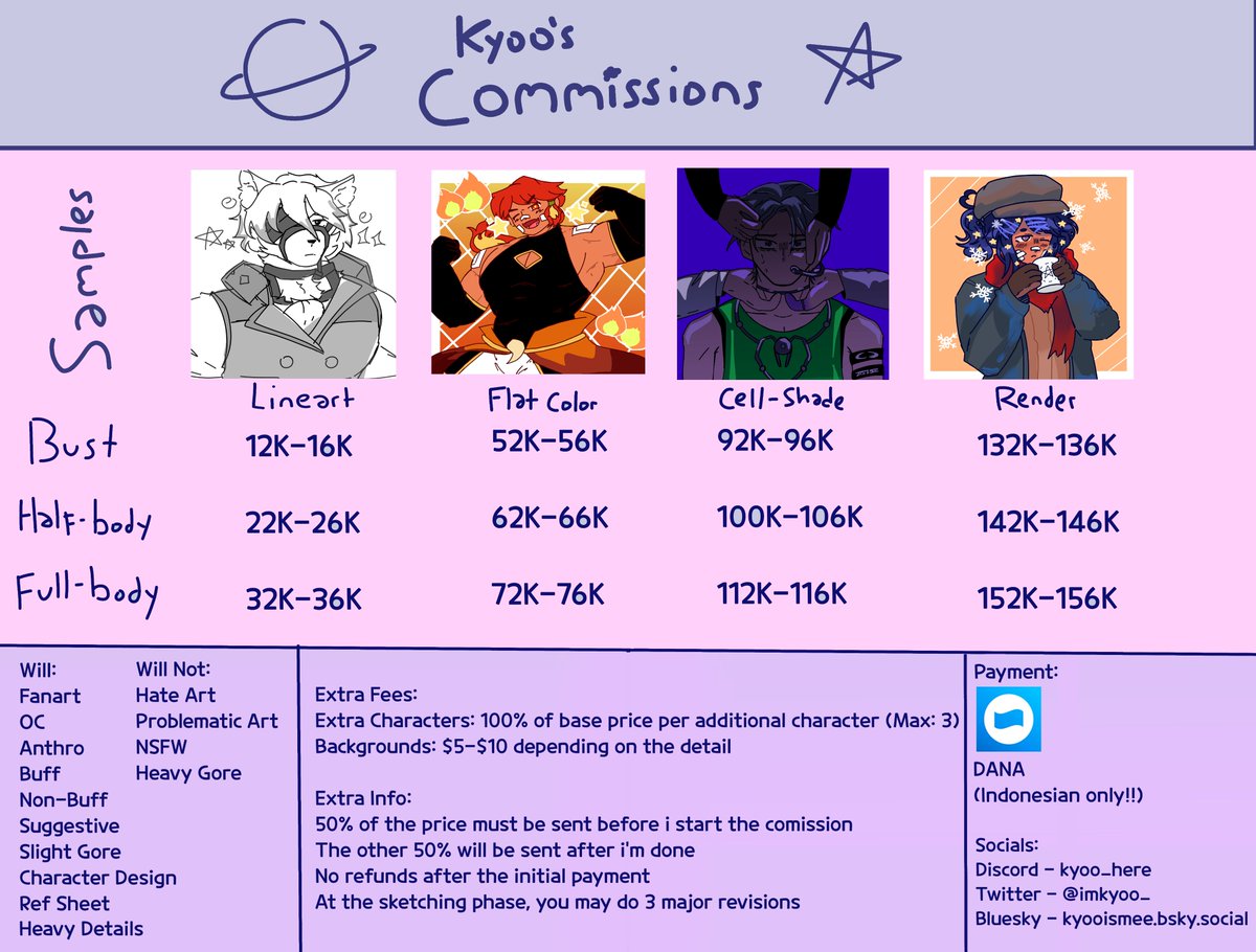 lumin0us5tar's tweet photo. opening comissions!! (4 slots)

only accepting indonesians because i don't have paypal </3 https://t.co/BD9iDC8aRG