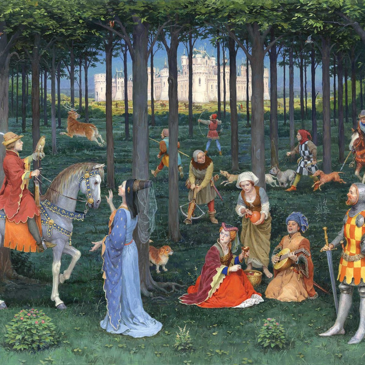 HistoireOdyssee's tweet image. Au Moyen Âge, porter une couleur, c’était endosser un rôle.

Les couleurs des vêtements étaient bien plus que des choix esthétiques : elles reflétaient des hiérarchies sociales et des symboles religieux, définissant son statut dans la société. Fil 🔽