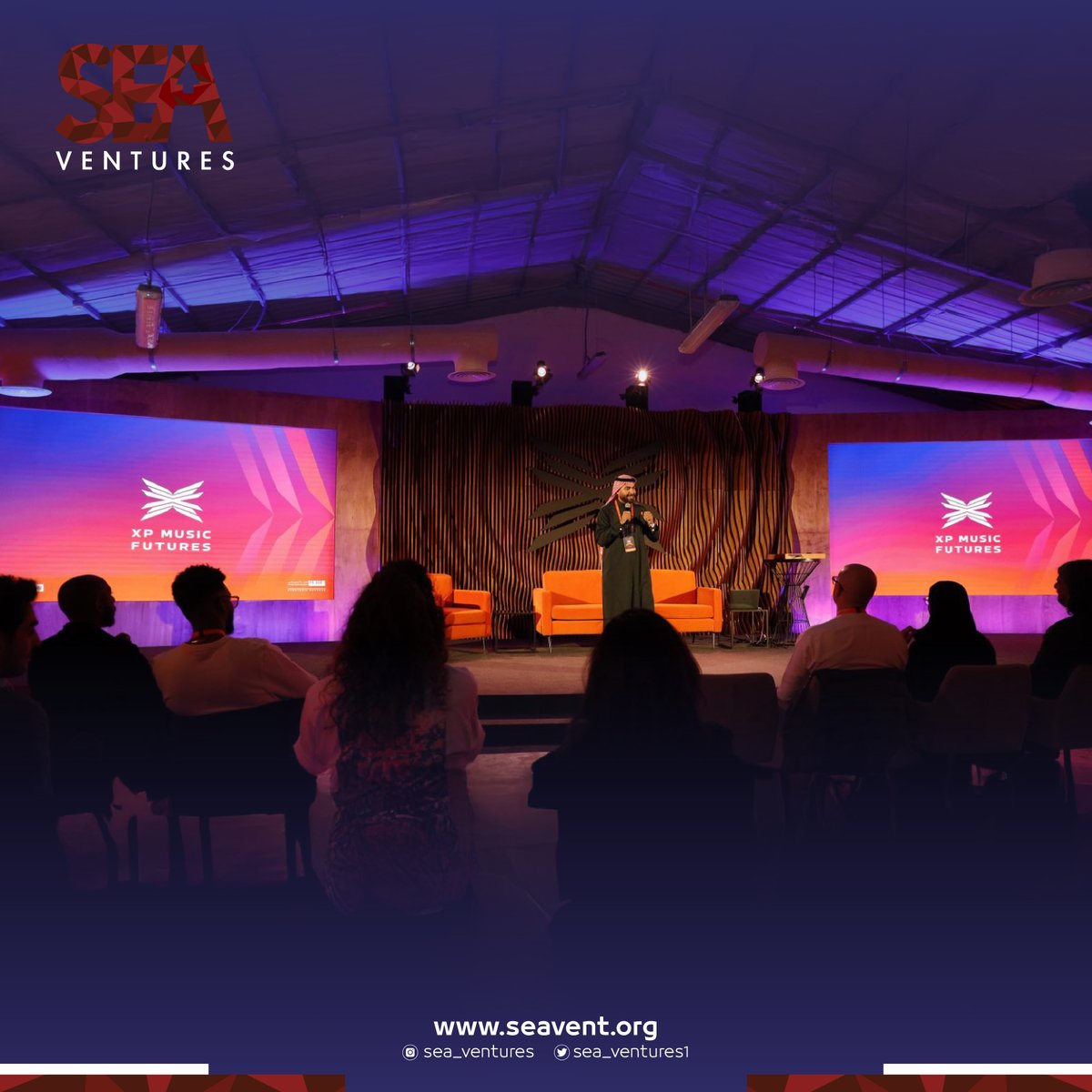 sea_ventures1's tweet photo. Exciting moments at XP Music Futures! The Sound Futures Initiative was concluded, SEA Ventures played a pivotal role, supporting visionary startups as they pitched their groundbreaking ideas to an esteemed panel of judges.

Together we're shaping the future of sound. https://t.co/pi9qmxmjds