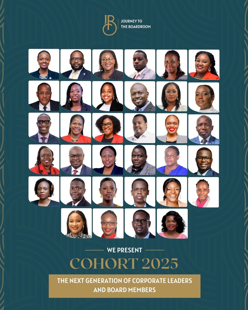 JTBoardroom's tweet photo. Here's to the incredible Journey to the Boardroom 2025 Cohort.

Congratulations on stepping into this transformative chapter of leadership and impact. Your diverse expertise, passion, and commitment to excellence inspire us all. https://t.co/25ZUhUQeZZ