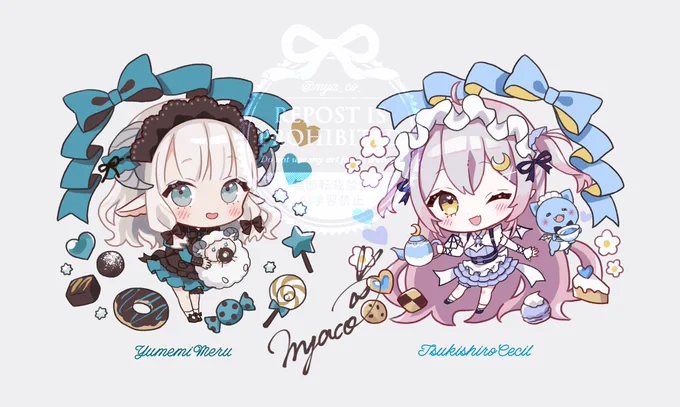 新作アクキー用イラスト完成 