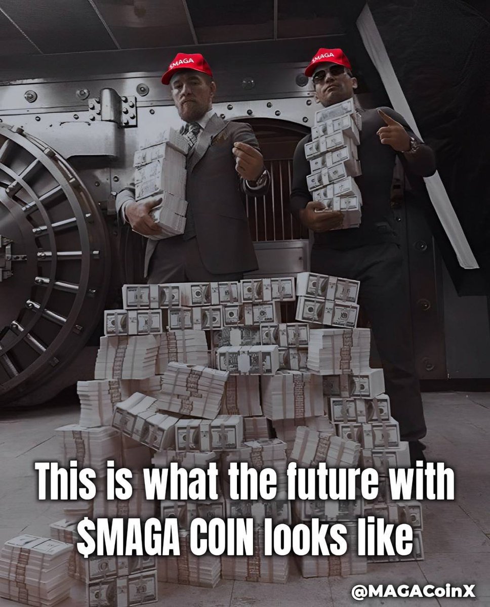 MAGACoinX's tweet photo. The future is $MAGA! 🇺🇸💪 https://t.co/x9hedJ1STf
