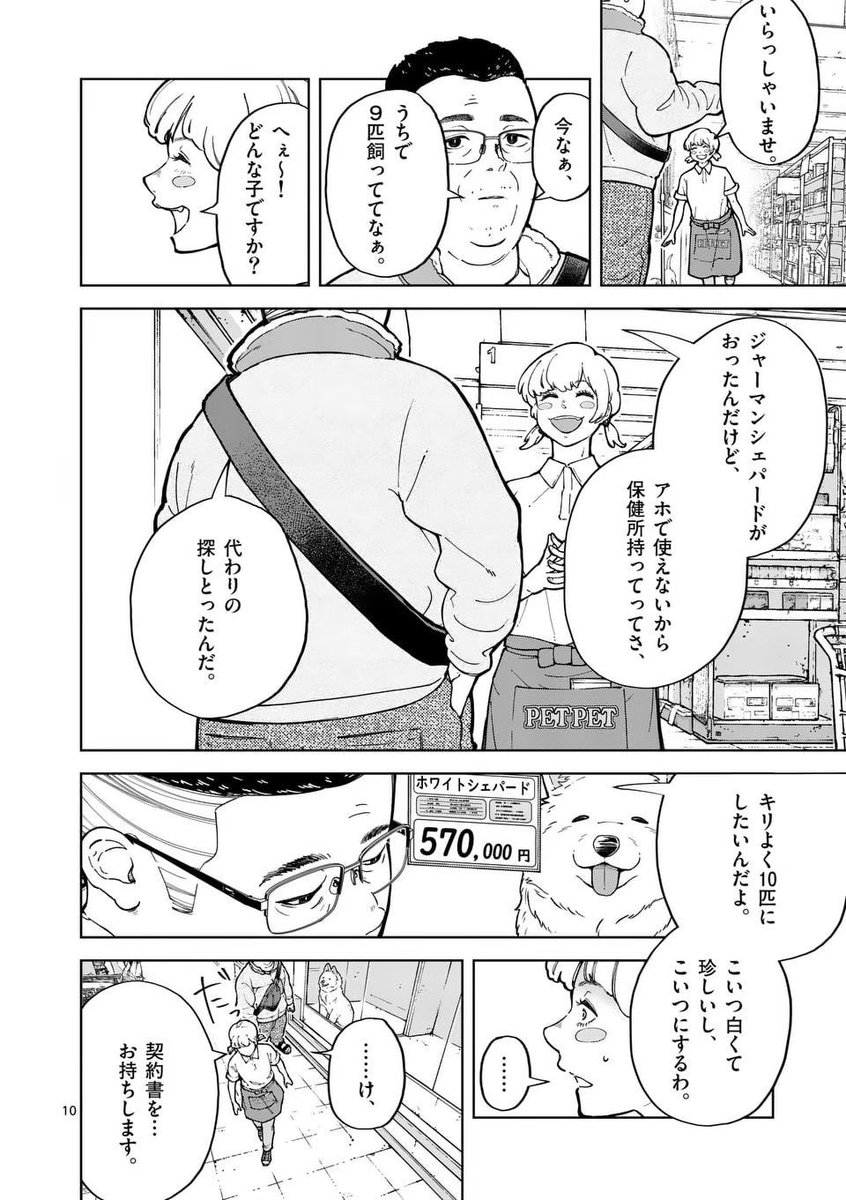 ペットショップにイヌを虐待する客が来たら?(3/5) 